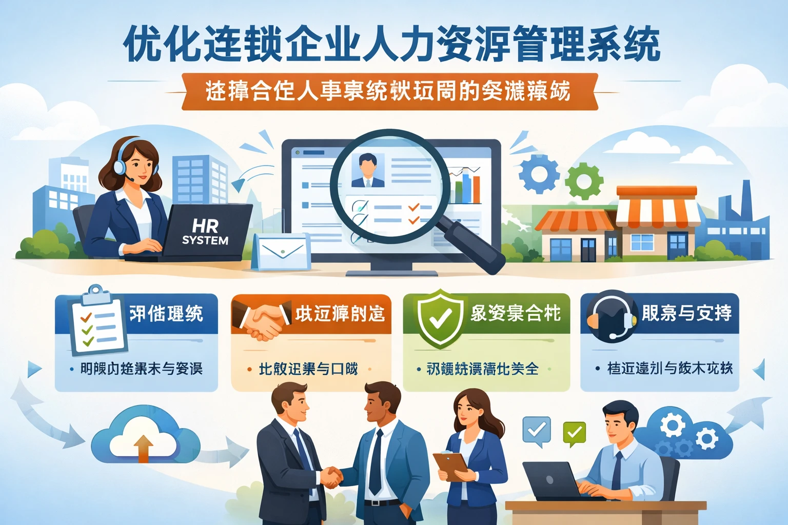 优化连锁企业人力资源管理系统：选择合适人事系统供应商的关键策略