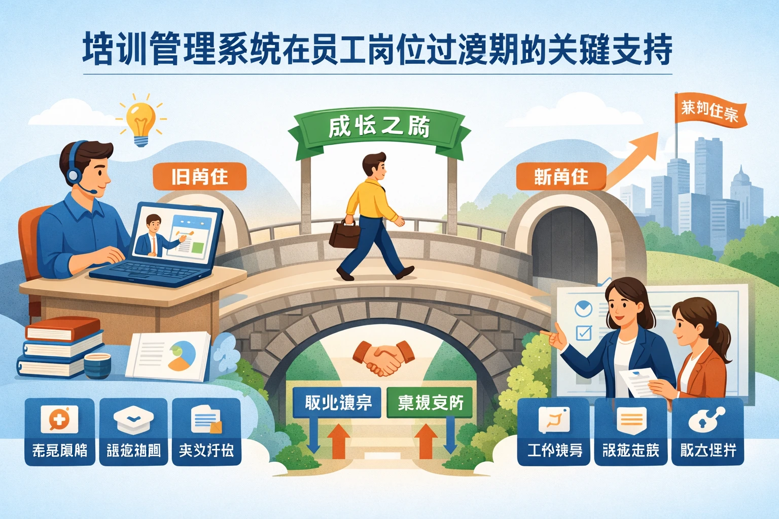 培训管理系统在员工岗位过渡期的关键支持