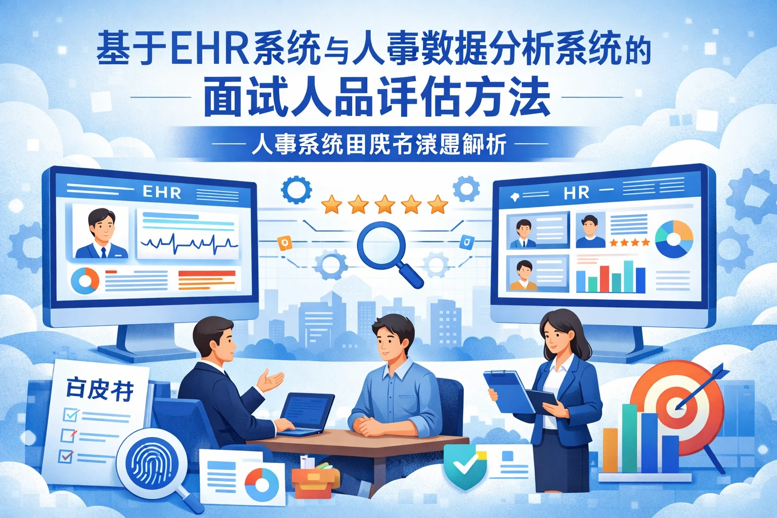 基于EHR系统与人事数据分析系统的面试人品评估方法——人事系统白皮书深度解析