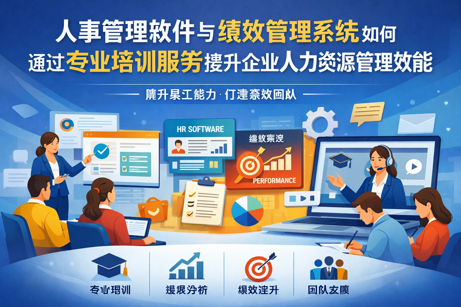 人事管理软件与绩效管理系统如何通过专业培训服务提升企业人力资源管理效能