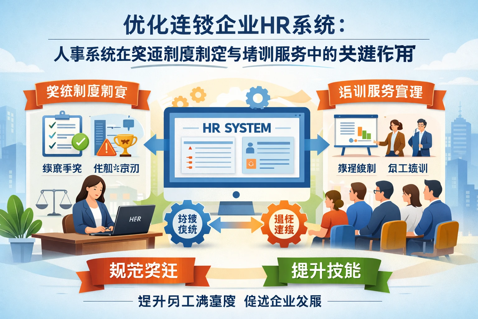 优化连锁企业HR系统：人事系统在奖惩制度制定与培训服务中的关键作用