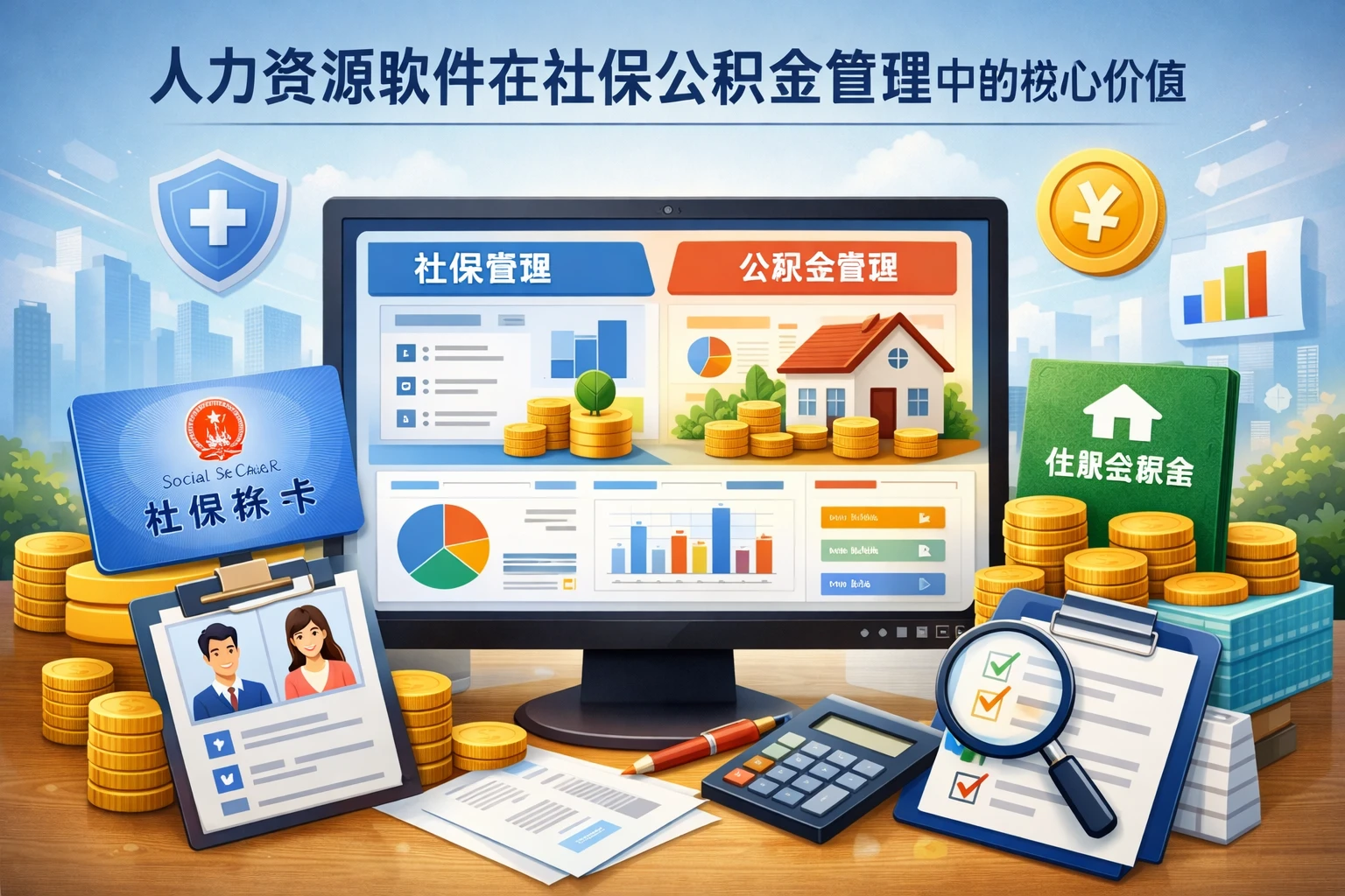 人力资源软件在社保公积金管理中的核心价值