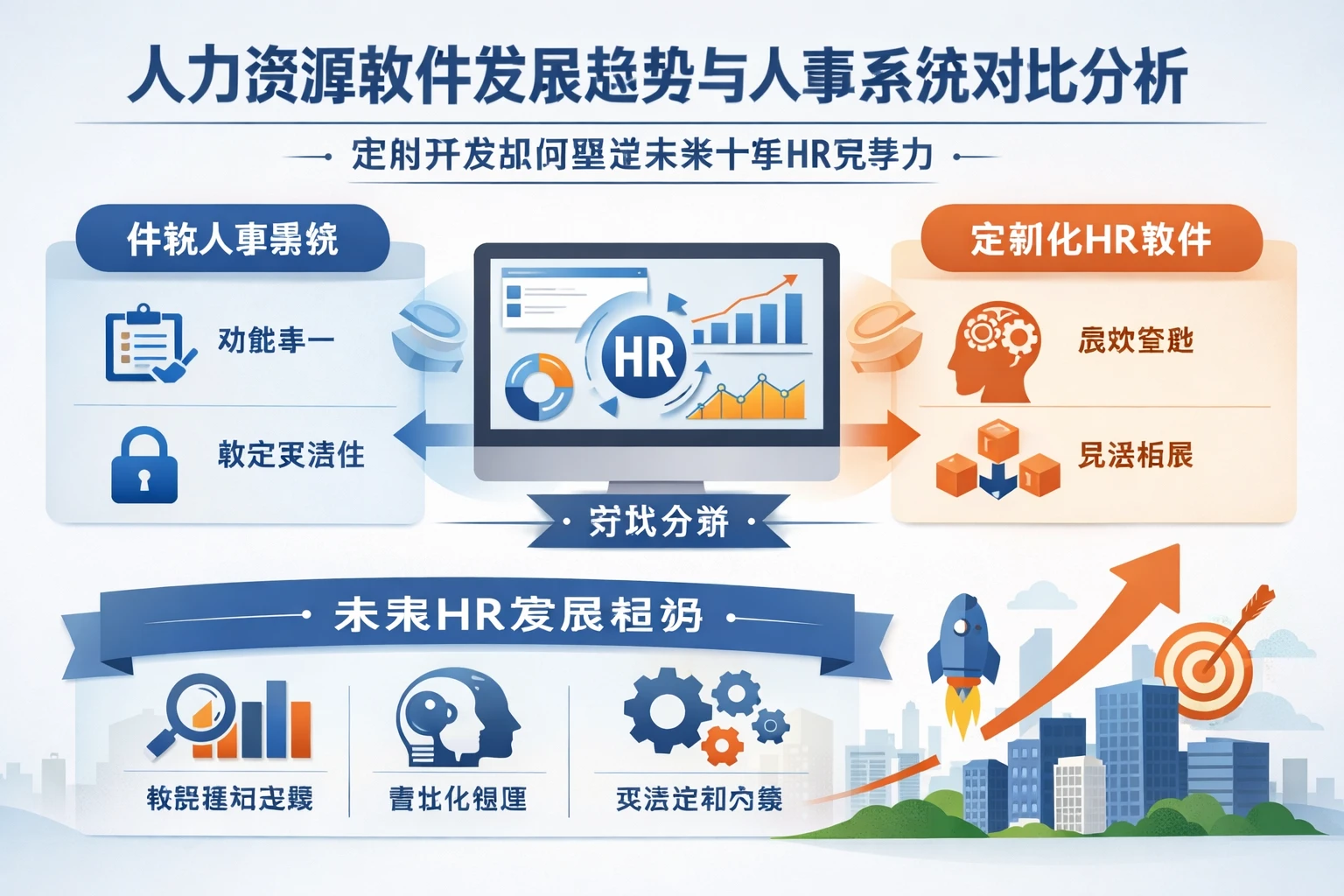 人力资源软件发展趋势与人事系统对比分析:定制开发如何塑造未来十年HR竞争力