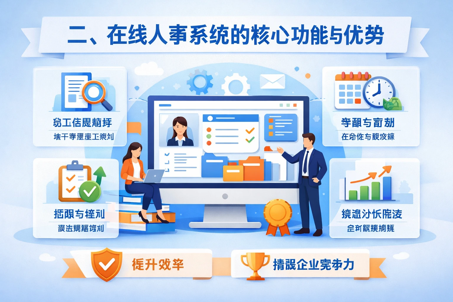 二、在线人事系统的核心功能与优势