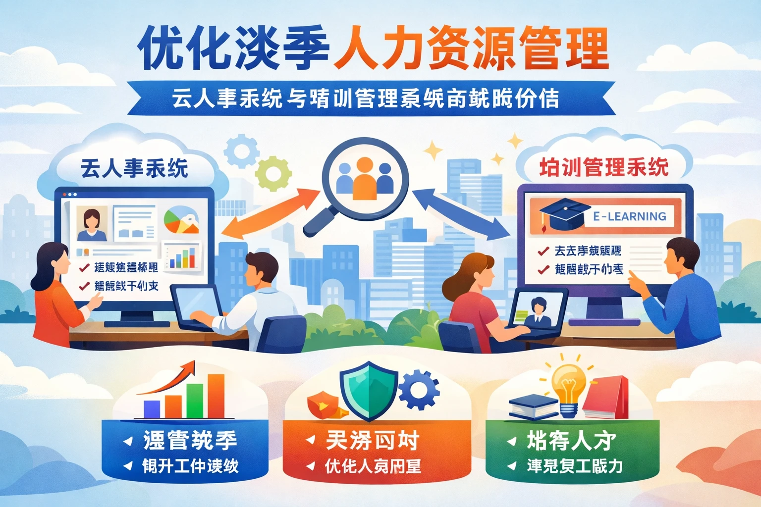 优化淡季人力资源管理:云人事系统与培训管理系统的战略价值