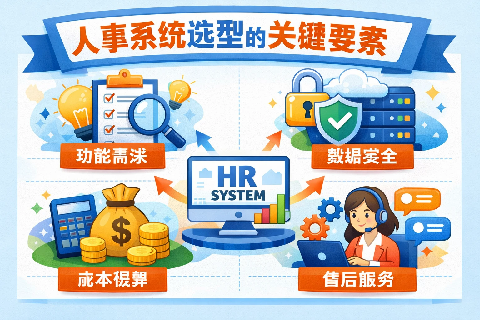 人事系统选型的关键要素