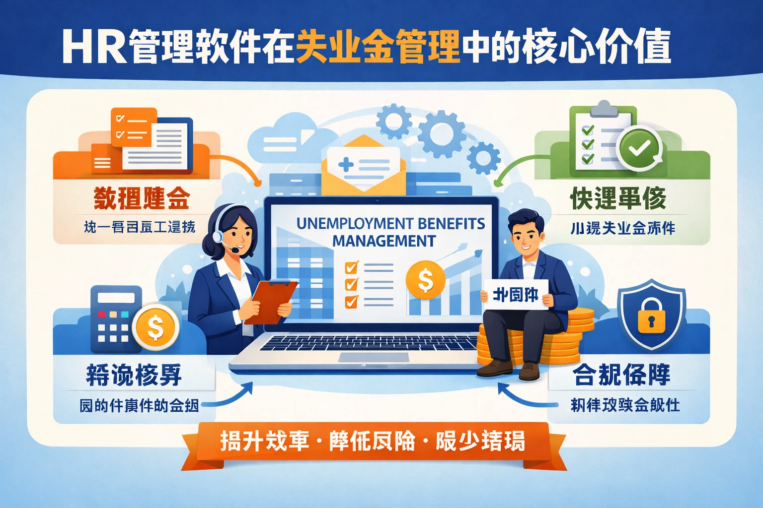 HR管理软件在失业金管理中的核心价值