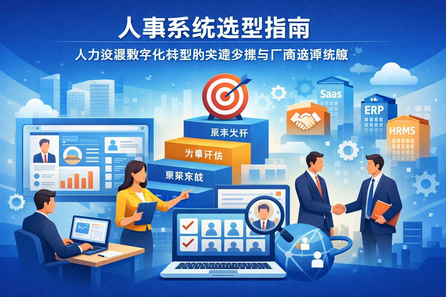 人事系统选型指南：人力资源数字化转型的关键步骤与厂商选择策略