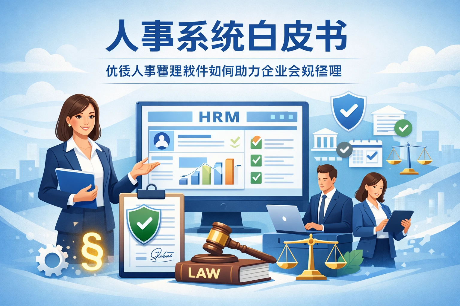 人事系统白皮书：优质人事管理软件如何助力企业合规管理