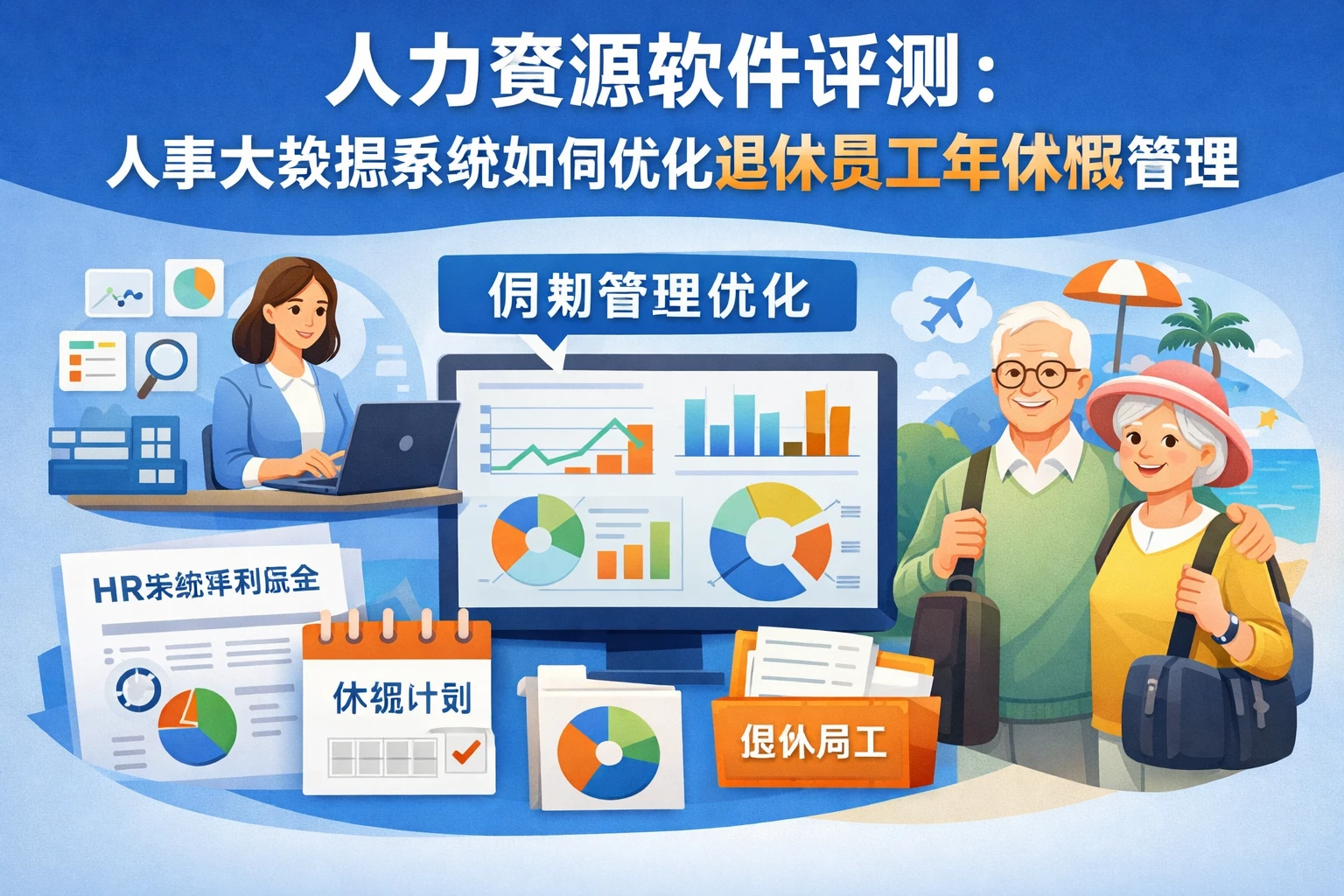 人力资源软件评测:人事大数据系统如何优化退休员工年休假管理