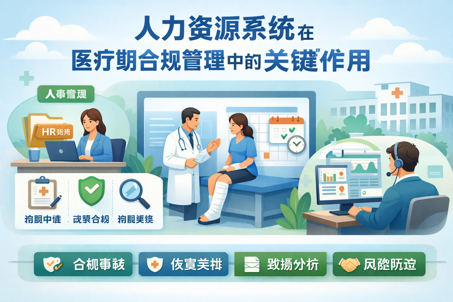 人力资源系统在医疗期合规管理中的关键作用