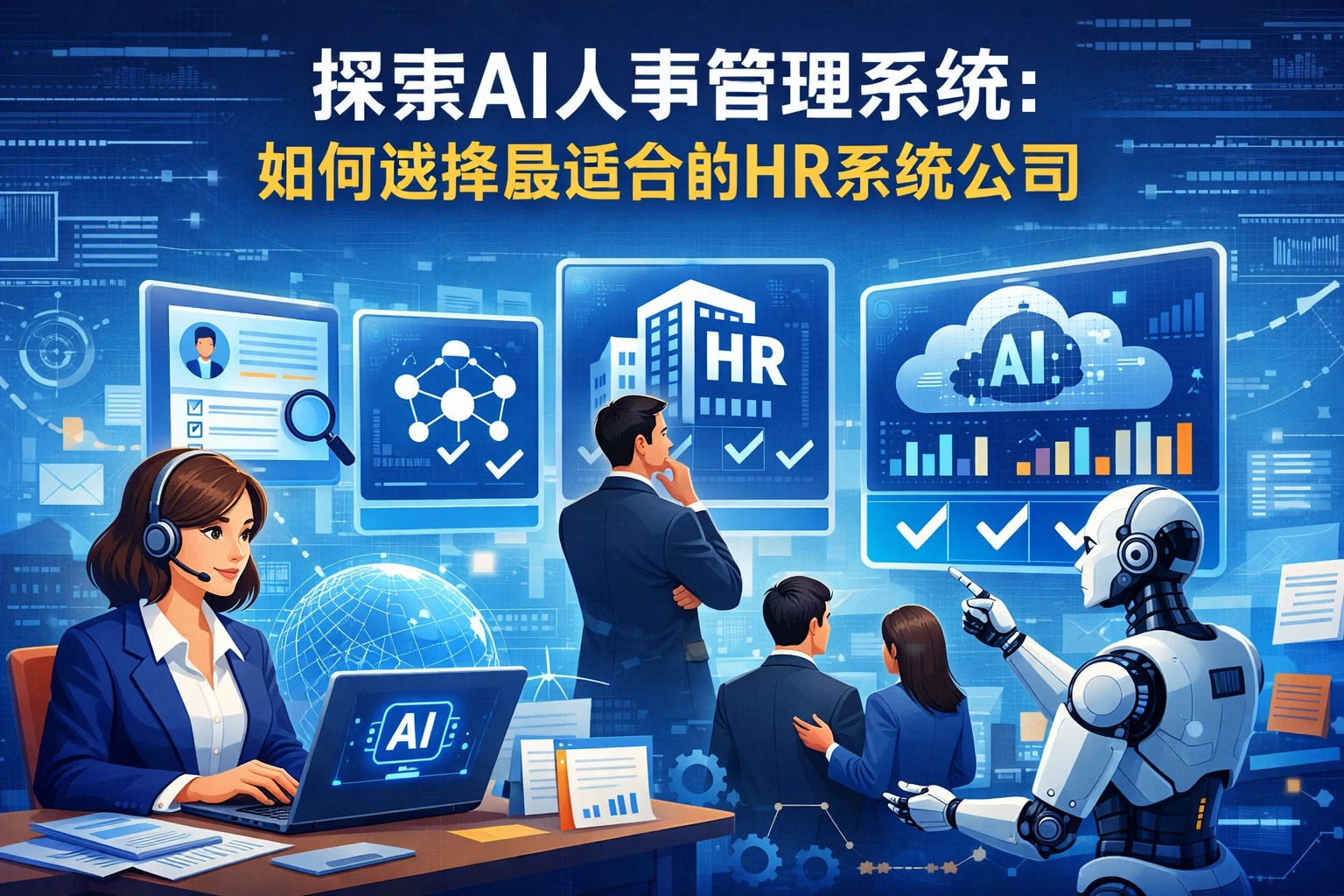 探索AI人事管理系统：如何选择最适合的HR系统公司