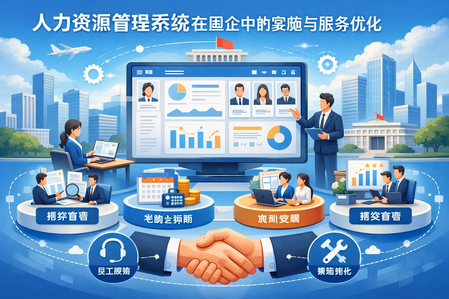 人力资源管理系统在国企中的实施与服务优化