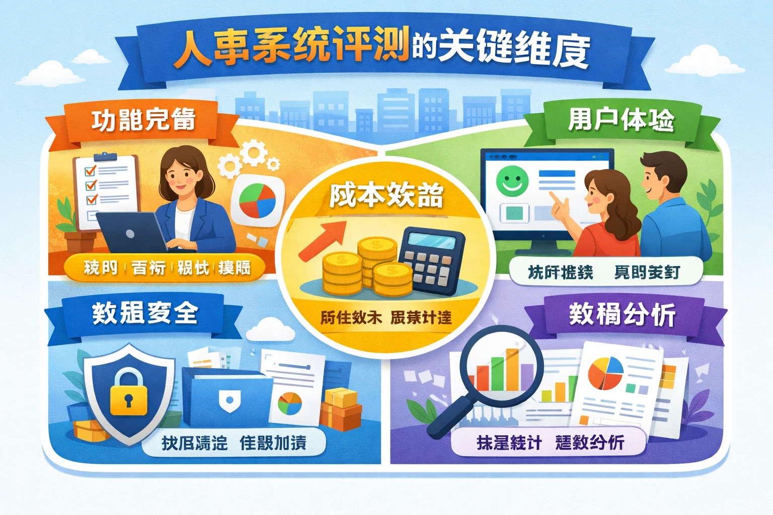 人事系统评测的关键维度