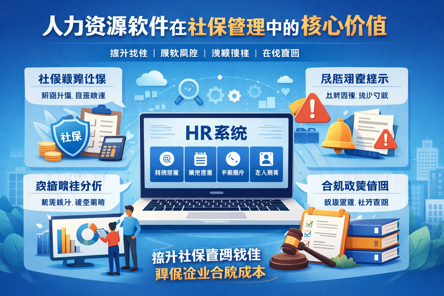 人力资源软件在社保管理中的核心价值