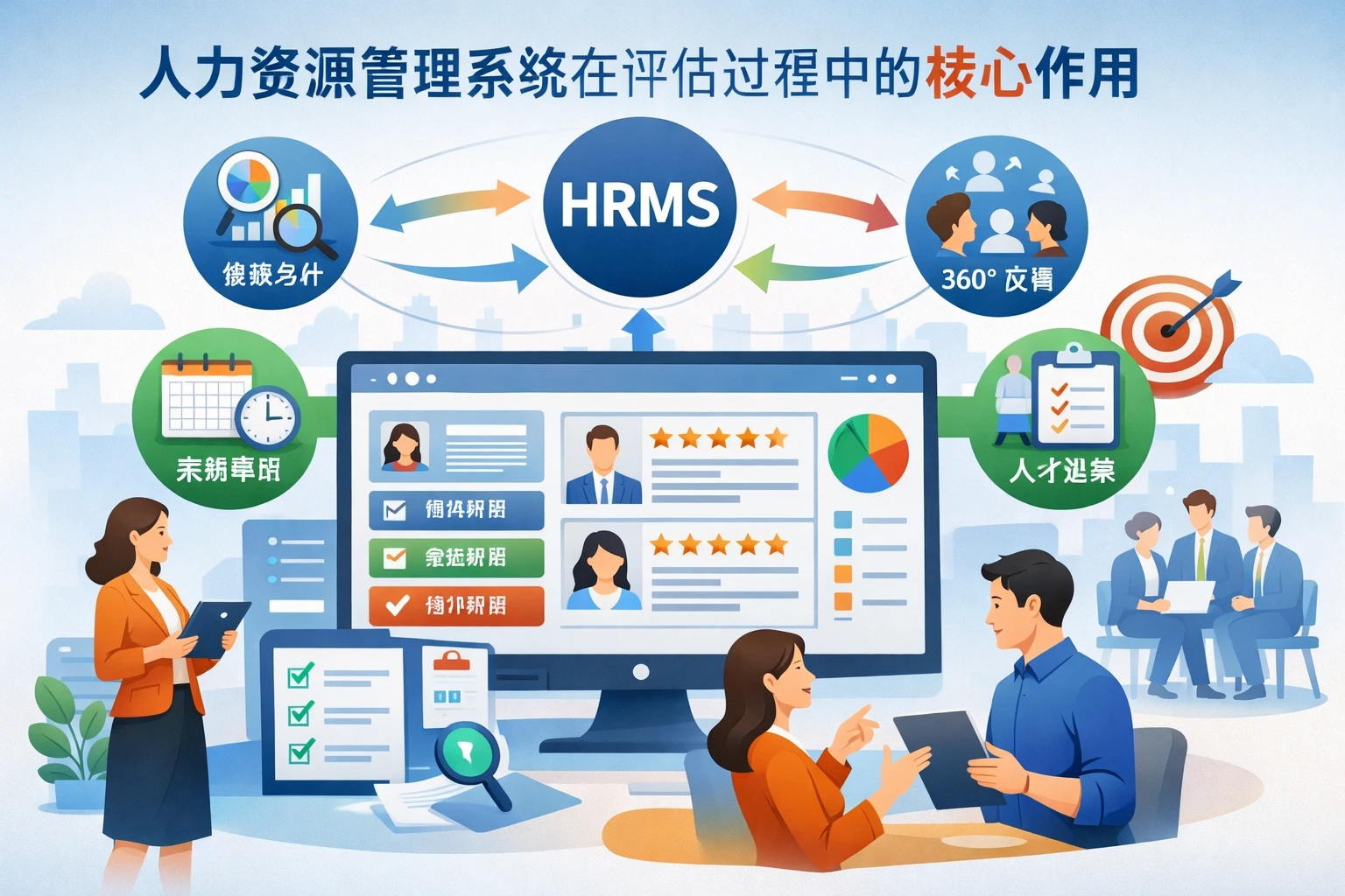 人力资源管理系统在评估过程中的核心作用