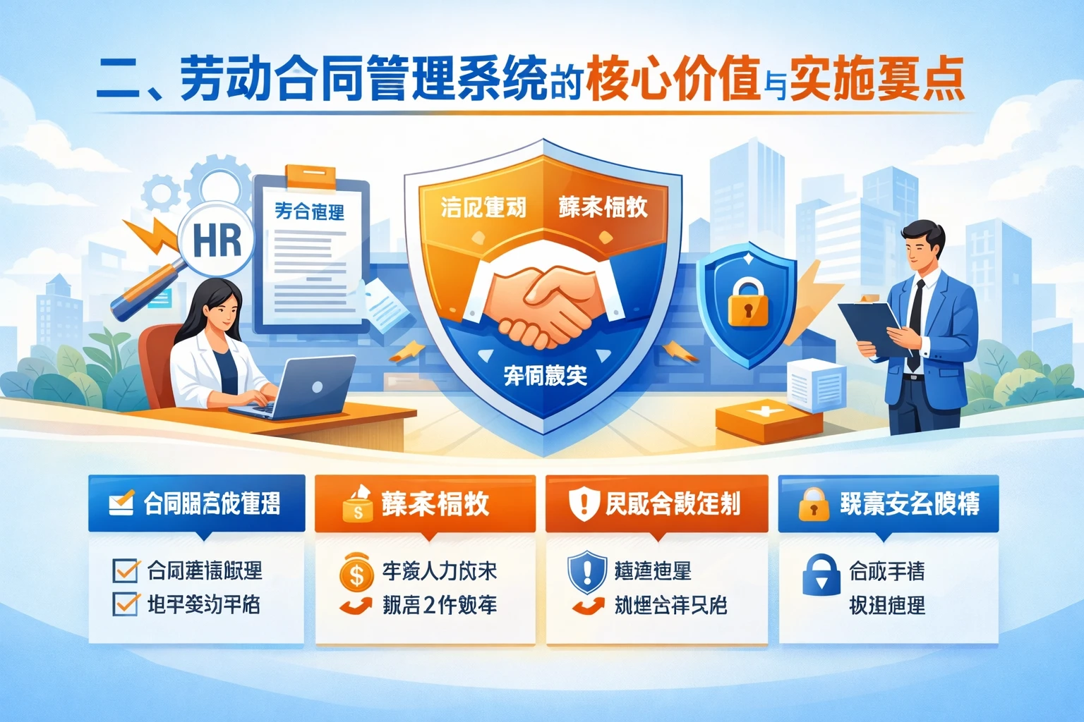 二、劳动合同管理系统的核心价值与实施要点