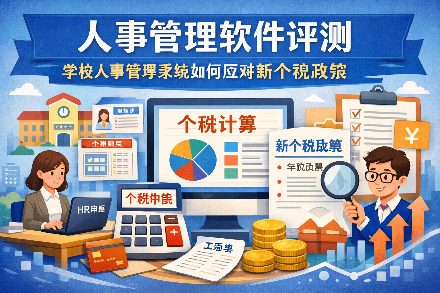 人事管理软件评测：学校人事管理系统如何应对新个税政策