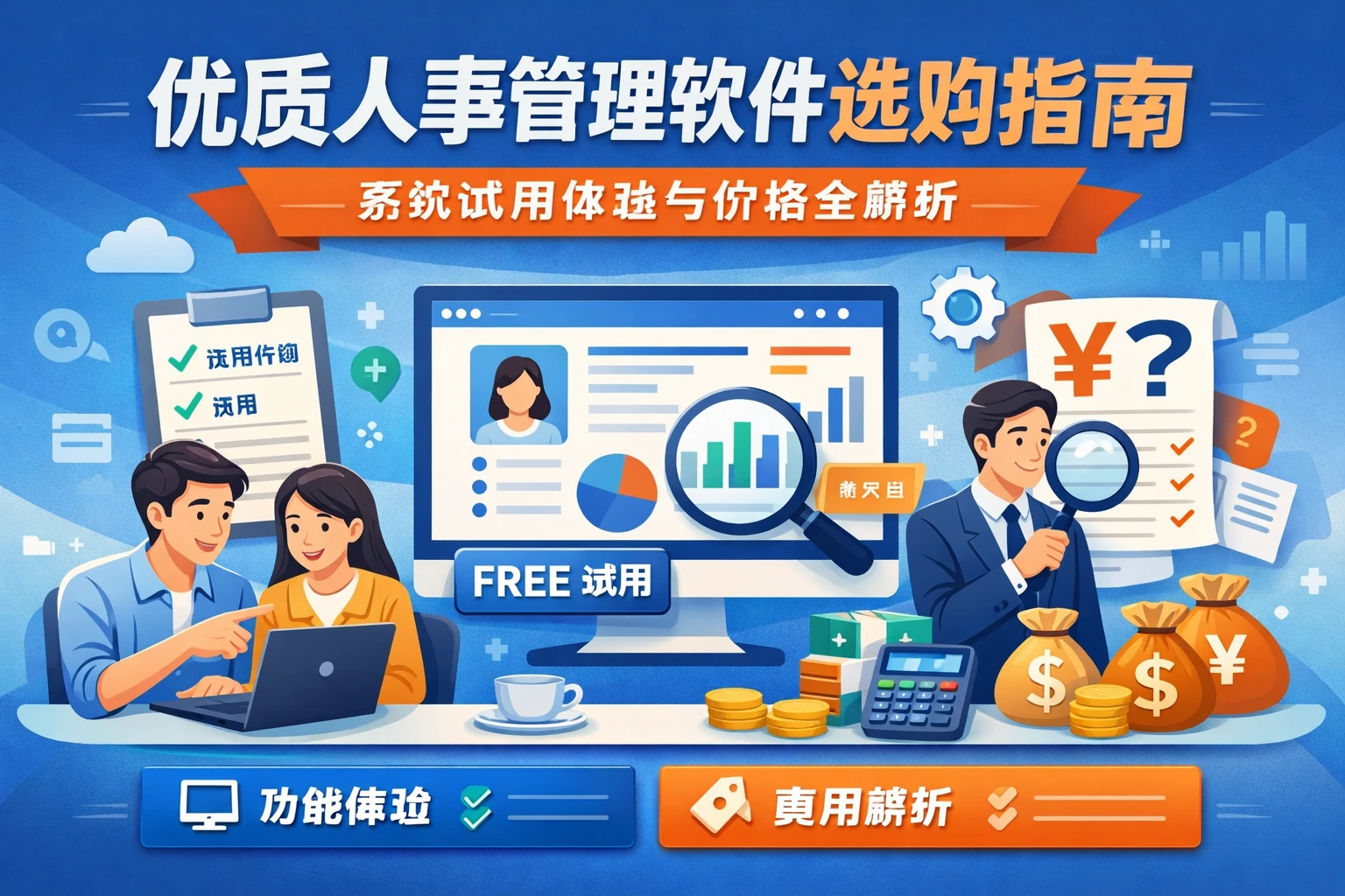 优质人事管理软件选购指南：系统试用体验与价格全解析