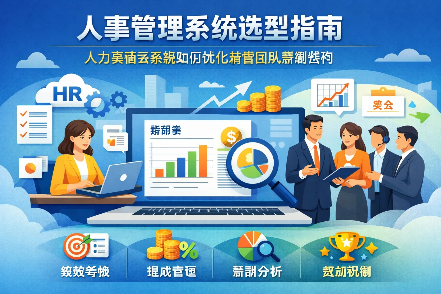 人事管理系统选型指南：人力资源云系统如何优化销售团队薪酬结构