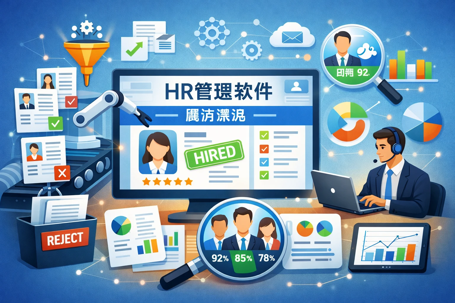 HR管理软件在简历筛选中的核心作用