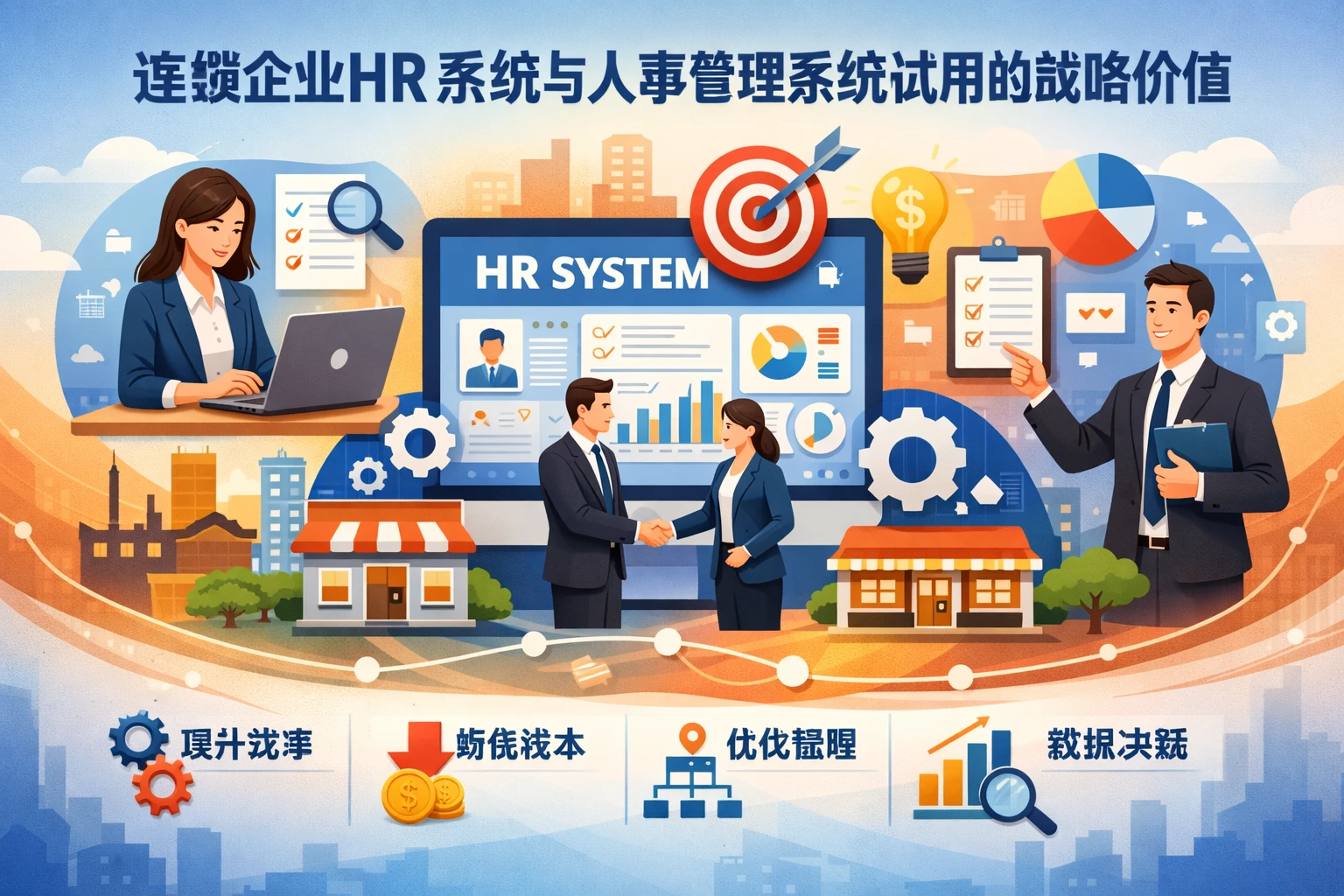 连锁企业HR系统与人事管理系统试用的战略价值