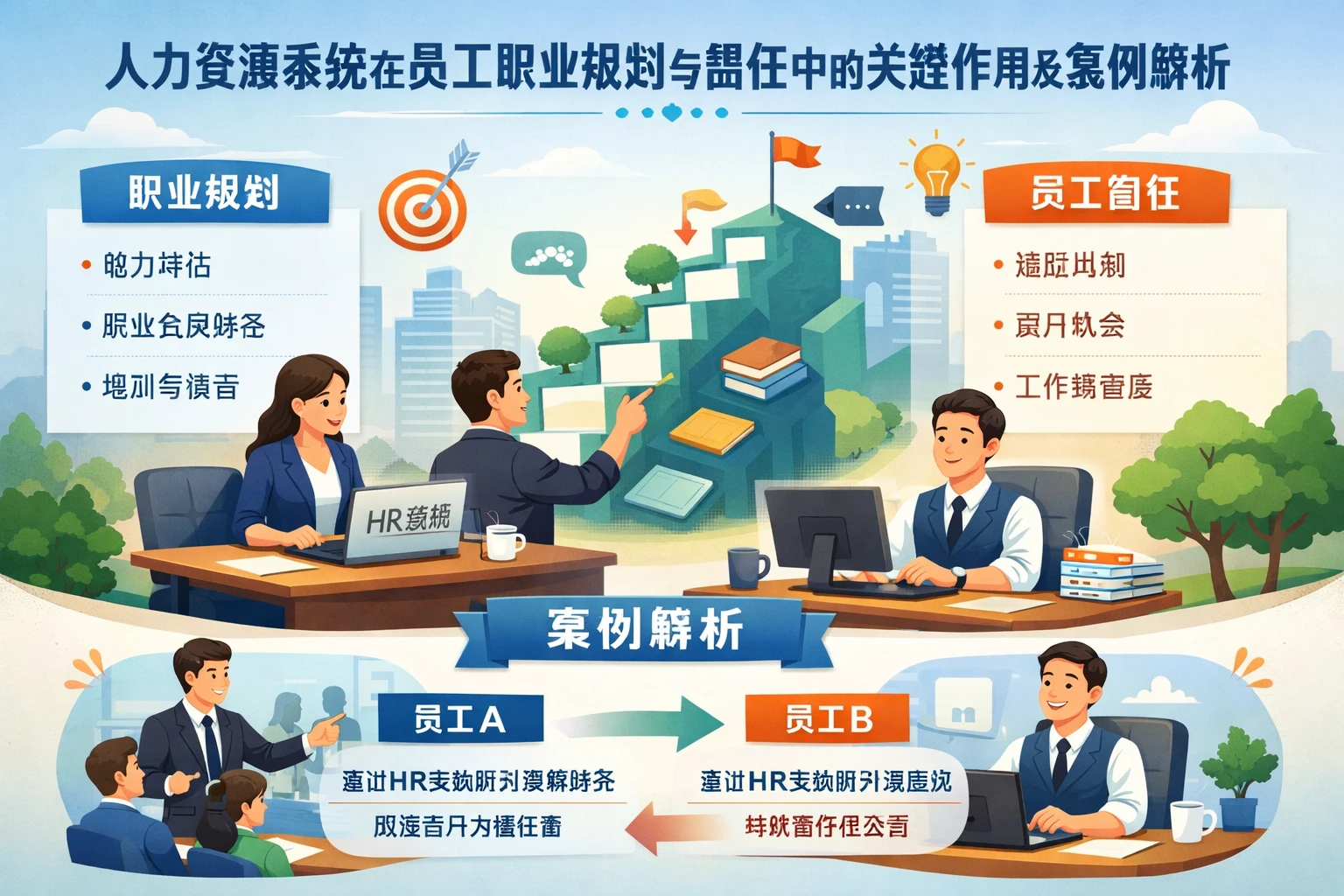 人力资源系统在员工职业规划与留任中的关键作用及案例解析