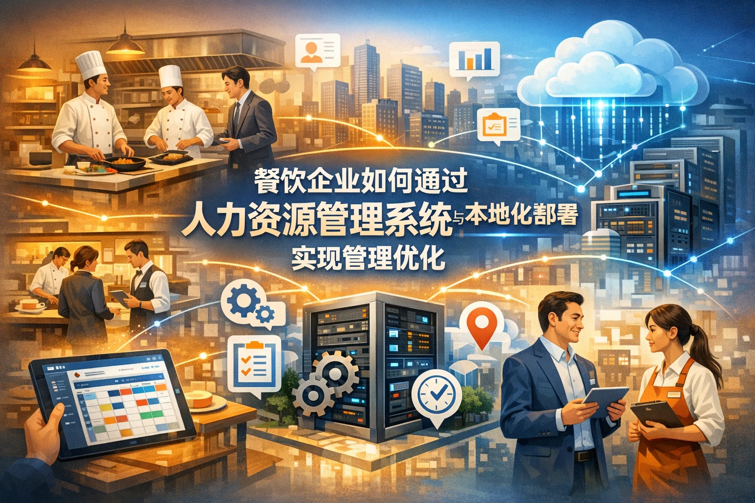 餐饮企业如何通过人力资源管理系统与本地化部署实现管理优化