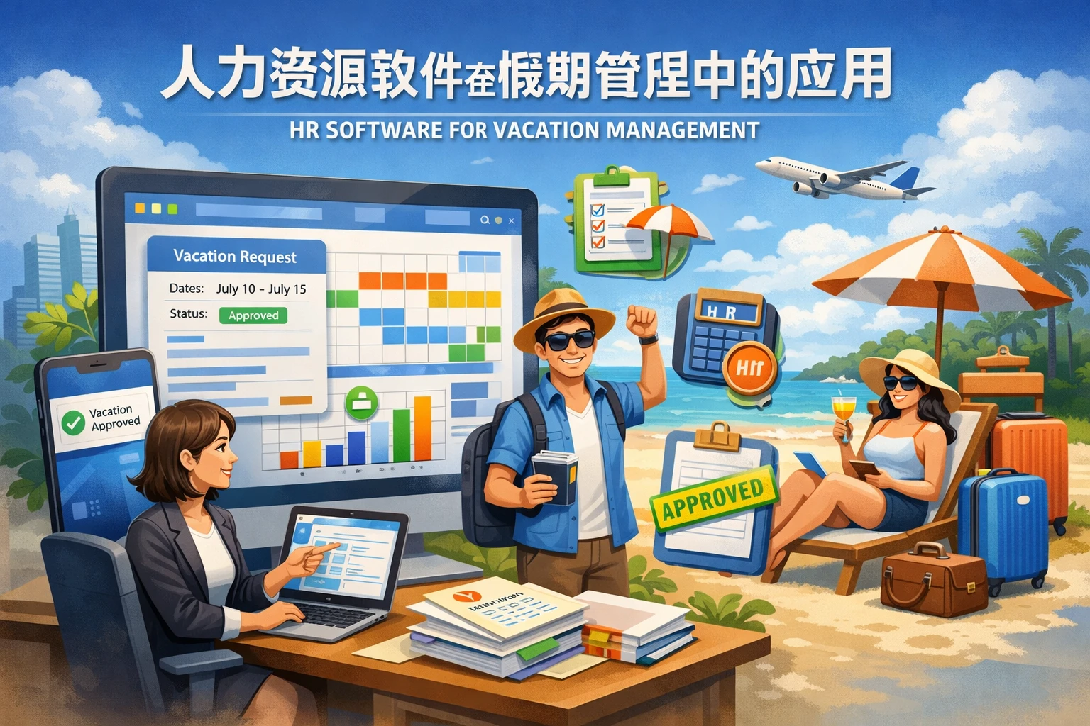 人力资源软件在假期管理中的应用