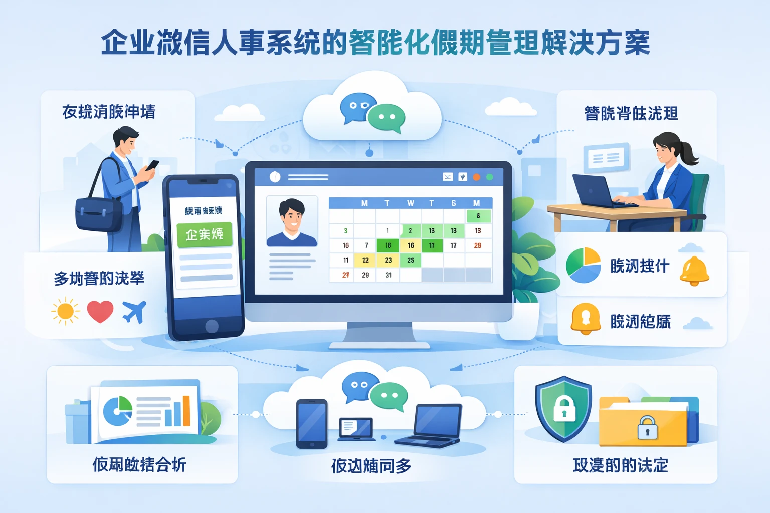 企业微信人事系统的智能化假期管理解决方案