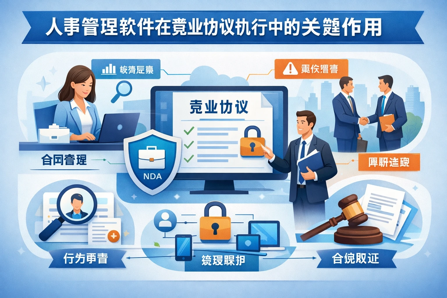 人事管理软件在竞业协议执行中的关键作用