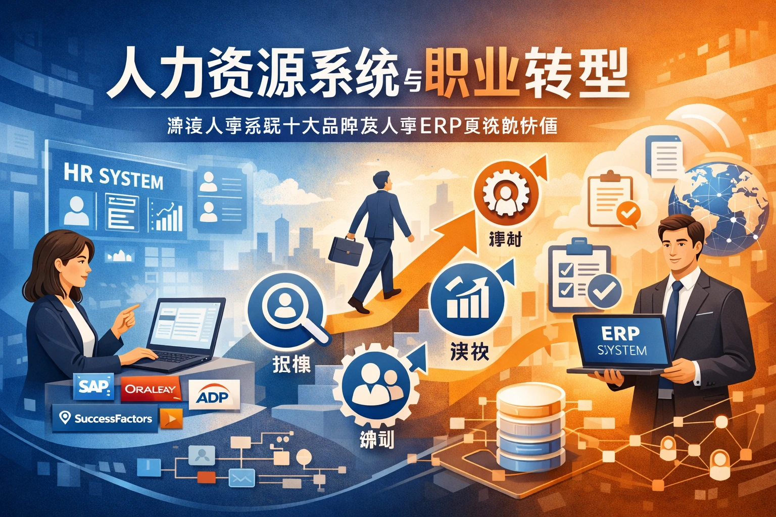 人力资源系统与职业转型：解读人事系统十大品牌及人事ERP系统的价值