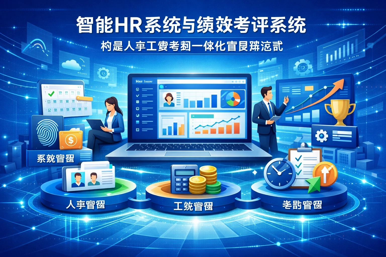 智能HR系统与绩效考评系统：构建人事工资考勤一体化管理新范式
