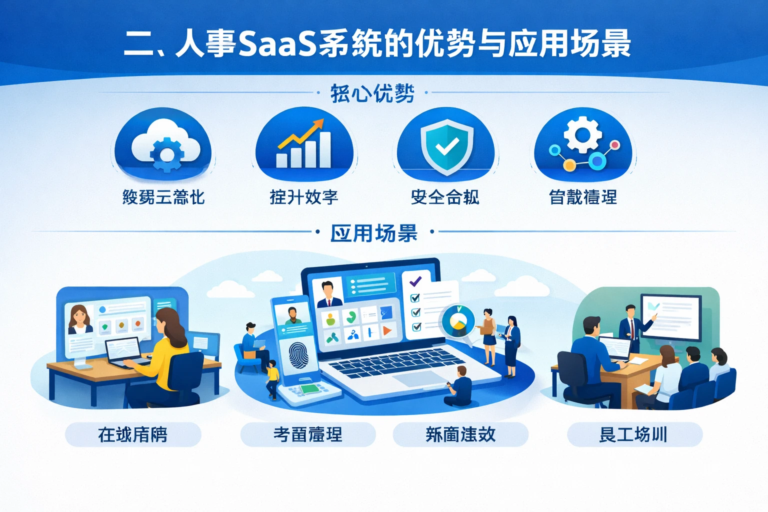 二、人事SaaS系统的优势与应用场景