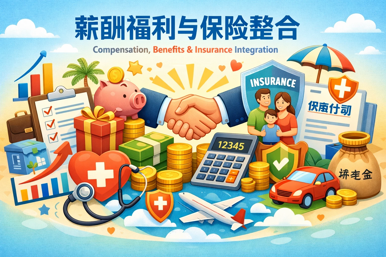 薪酬福利与保险整合
