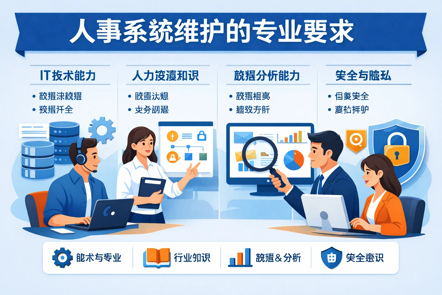 人事系统维护的专业要求