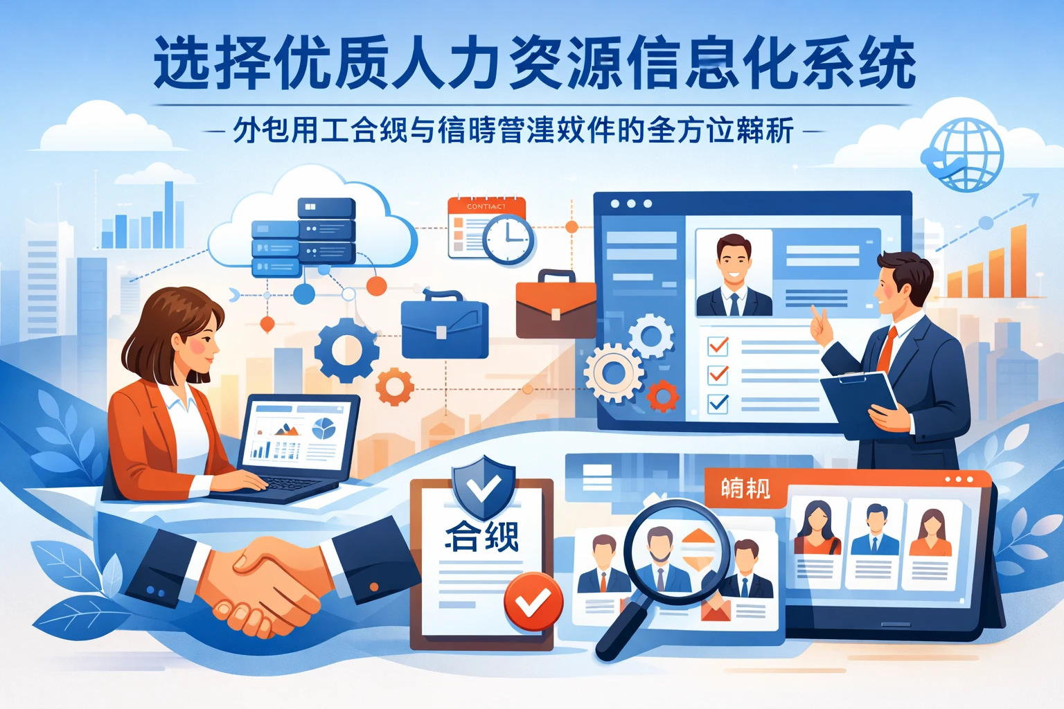 选择优质人力资源信息化系统：外包用工合规与招聘管理软件的全方位解析