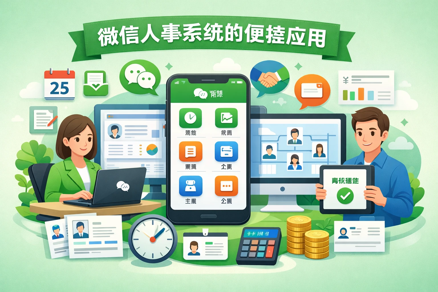 微信人事系统的便捷应用