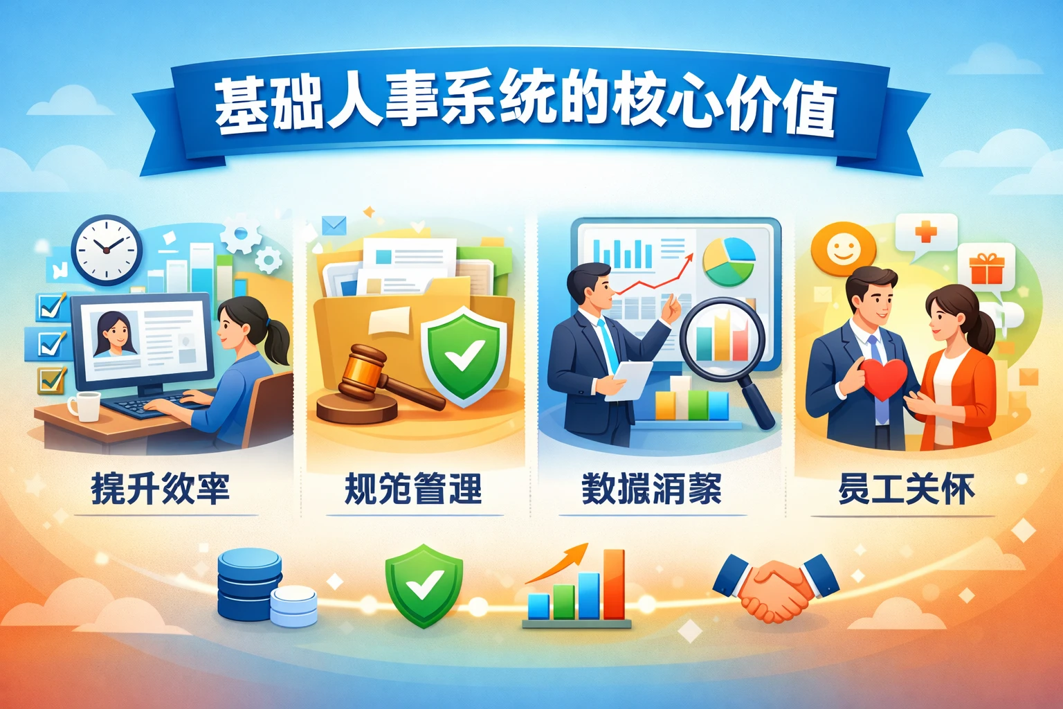 基础人事系统的核心价值