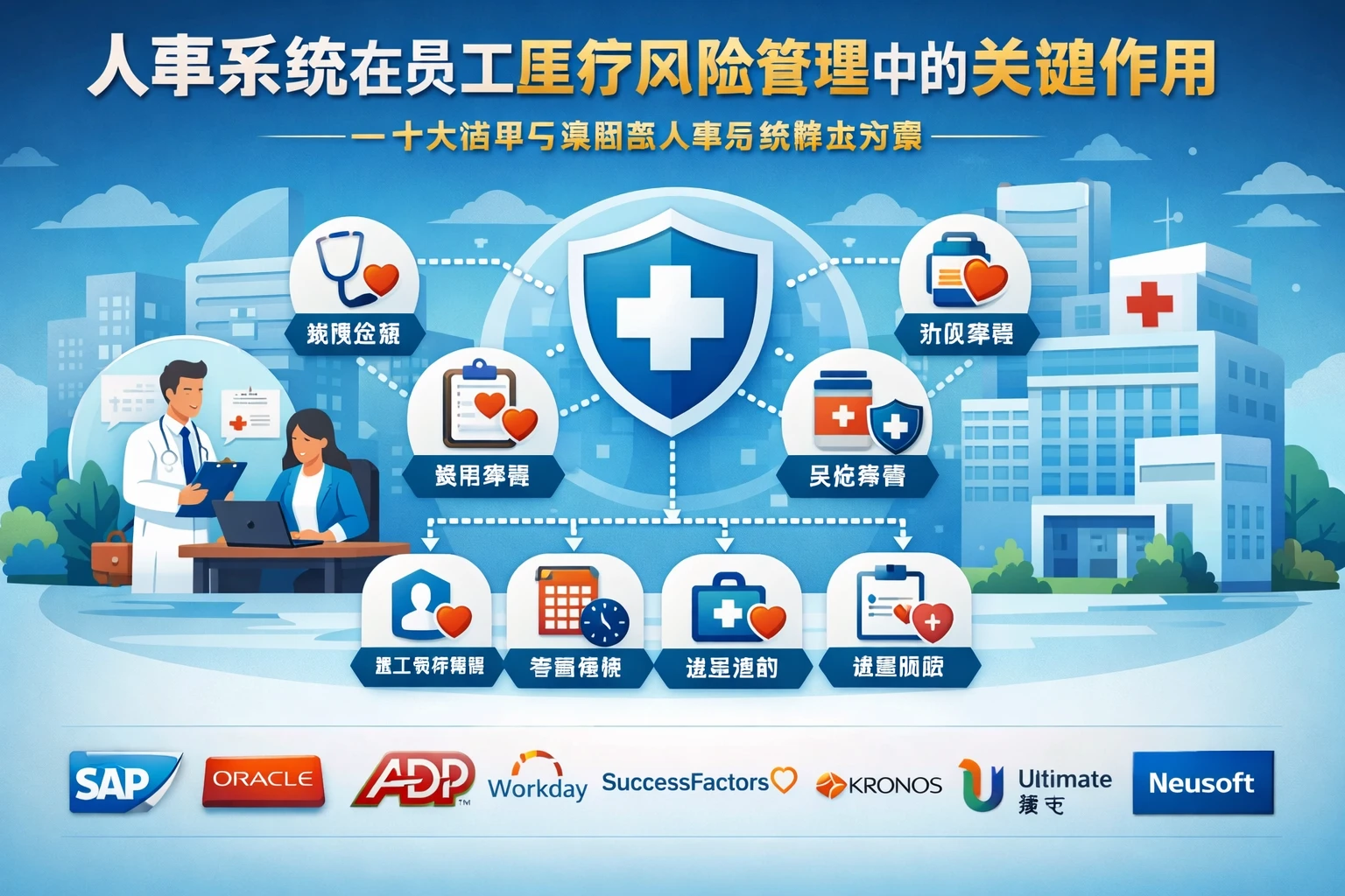 人事系统在员工医疗风险管理中的关键作用 - 十大品牌与集团型人事系统解决方案