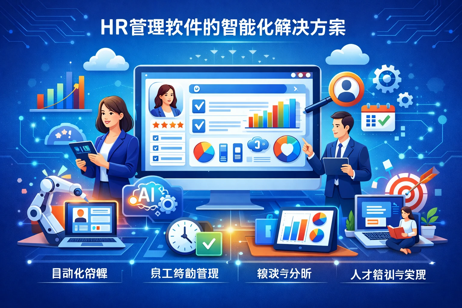 HR管理软件的智能化解决方案
