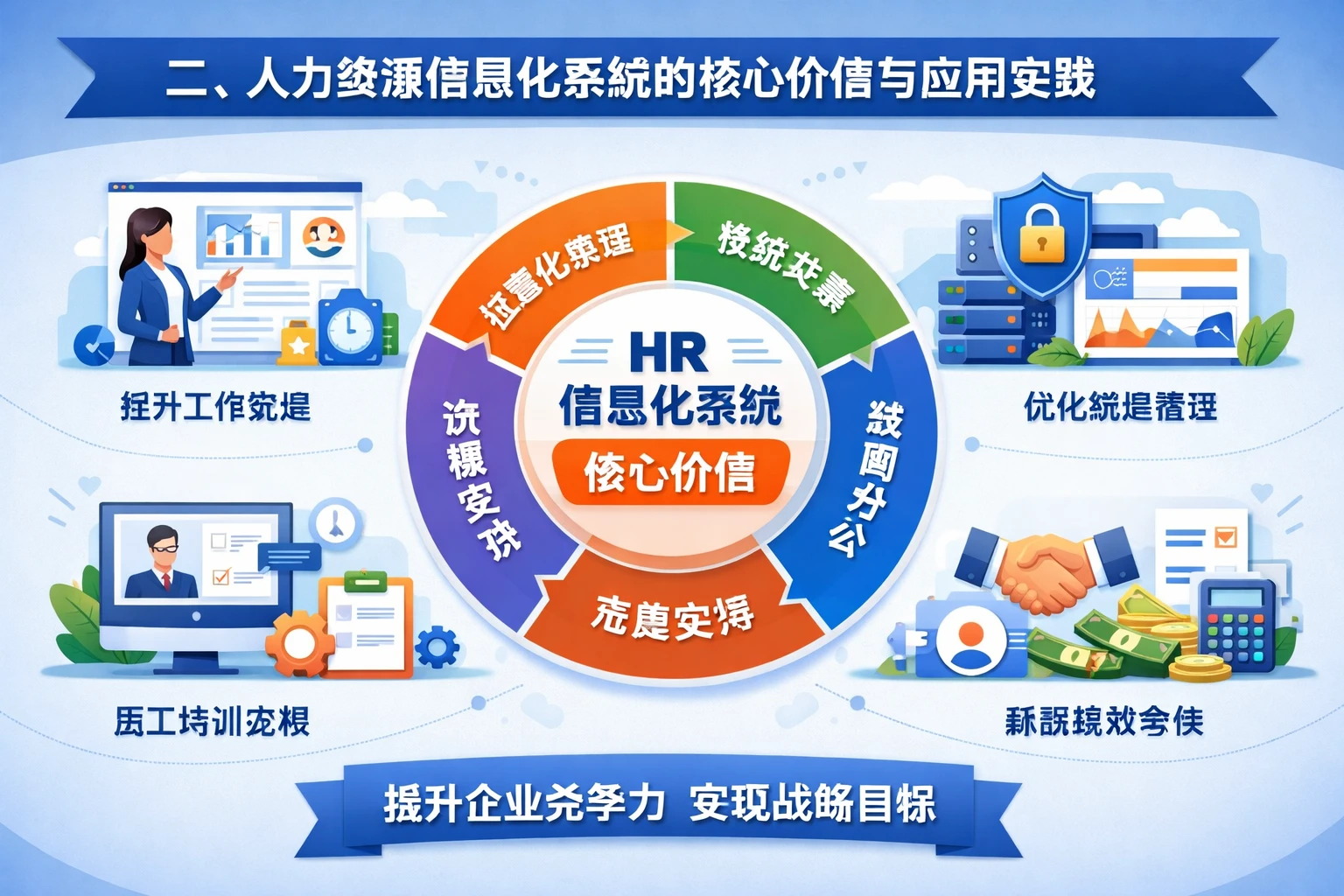 二、人力资源信息化系统的核心价值与应用实践