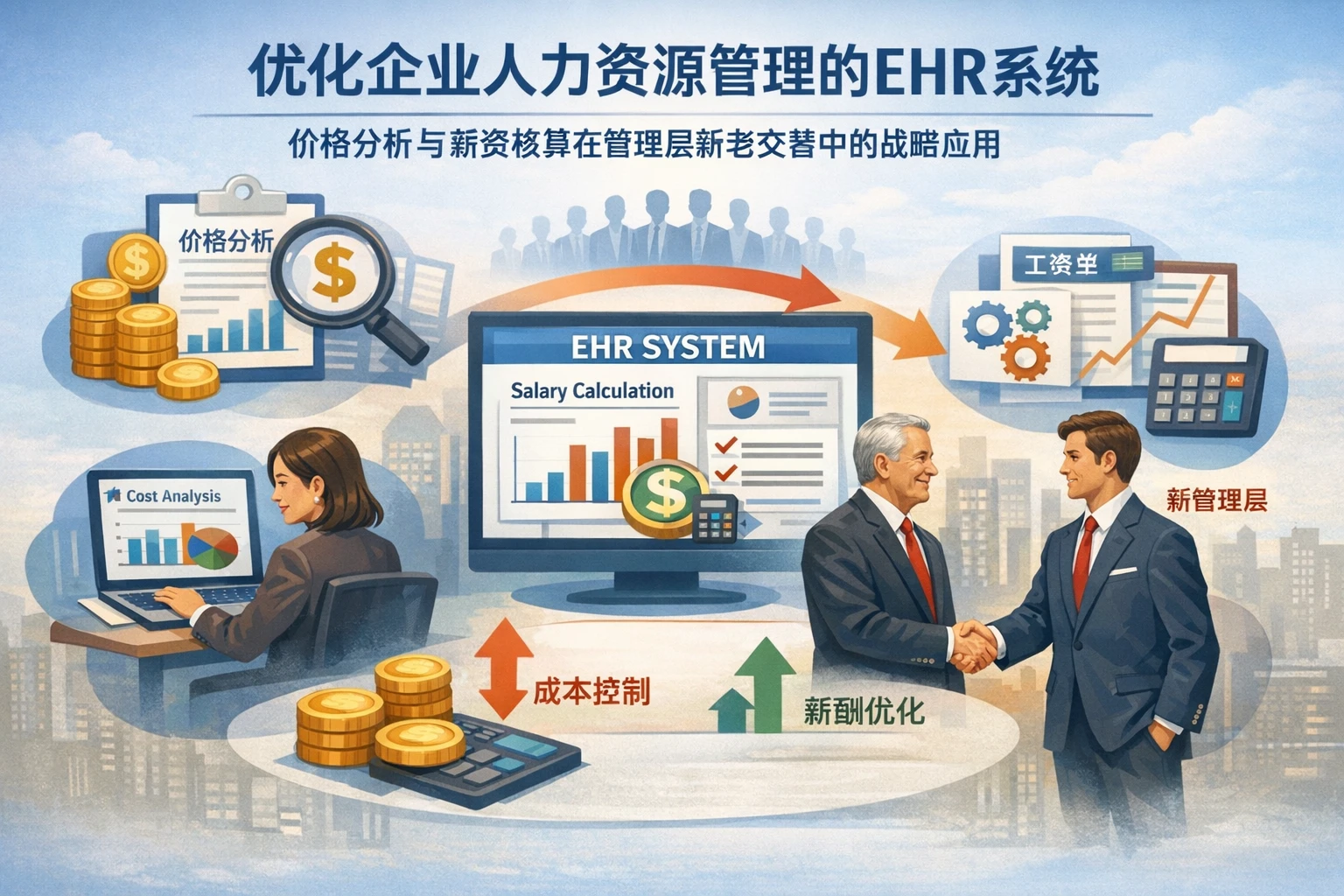 优化企业人力资源管理的EHR系统：价格分析与薪资核算在管理层新老交替中的战略应用