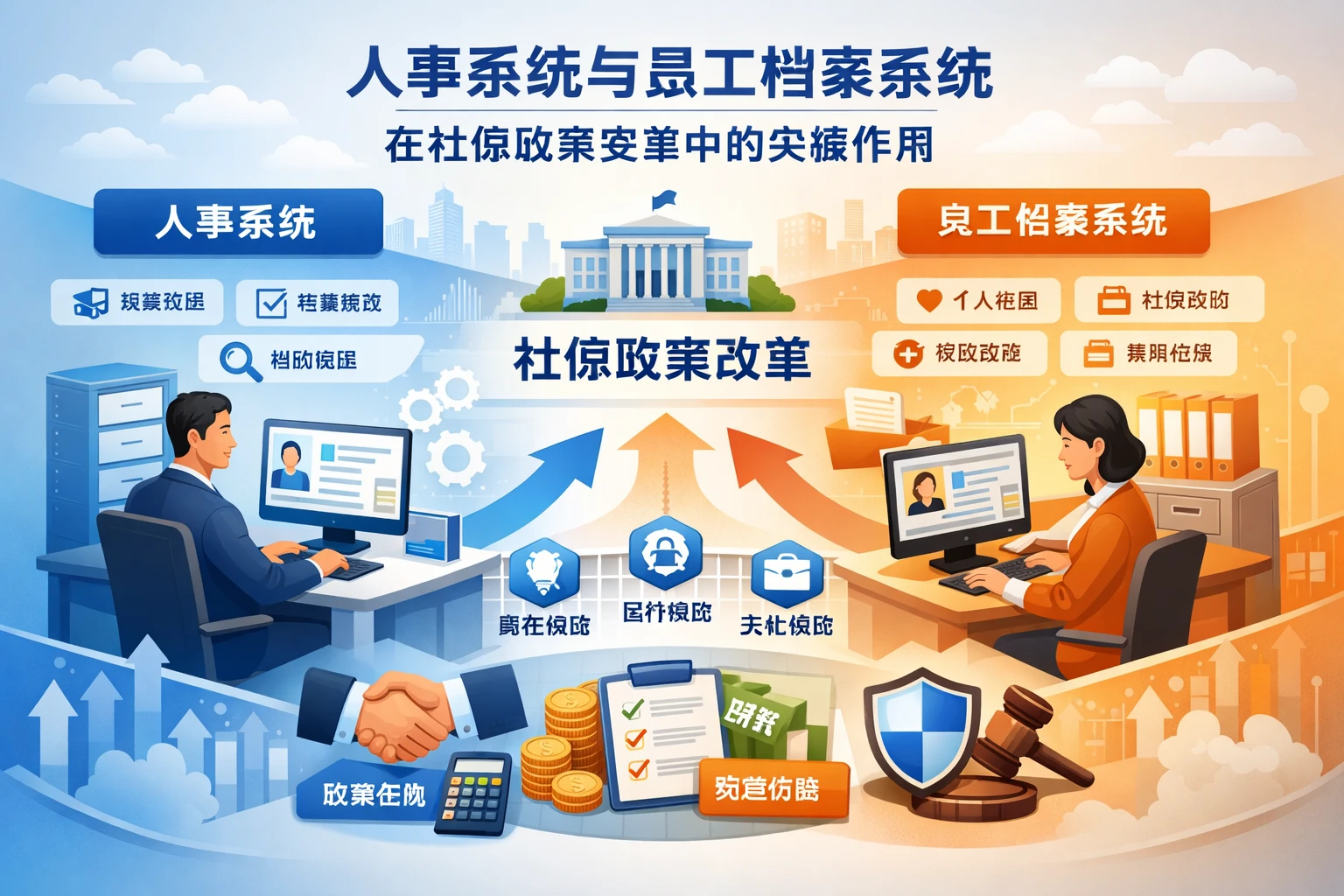 人事系统与员工档案系统在社保政策变革中的关键作用