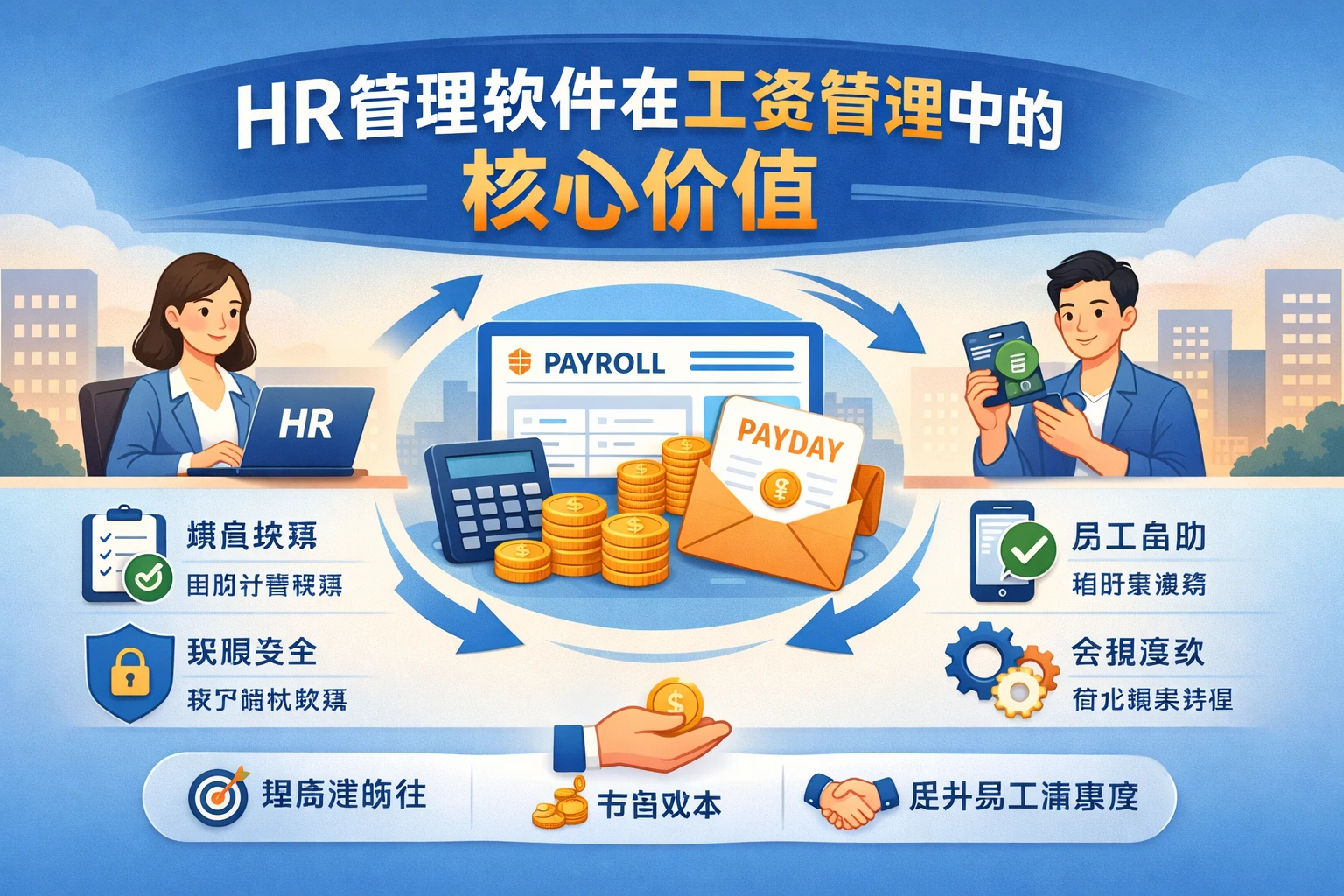 HR管理软件在工资管理中的核心价值