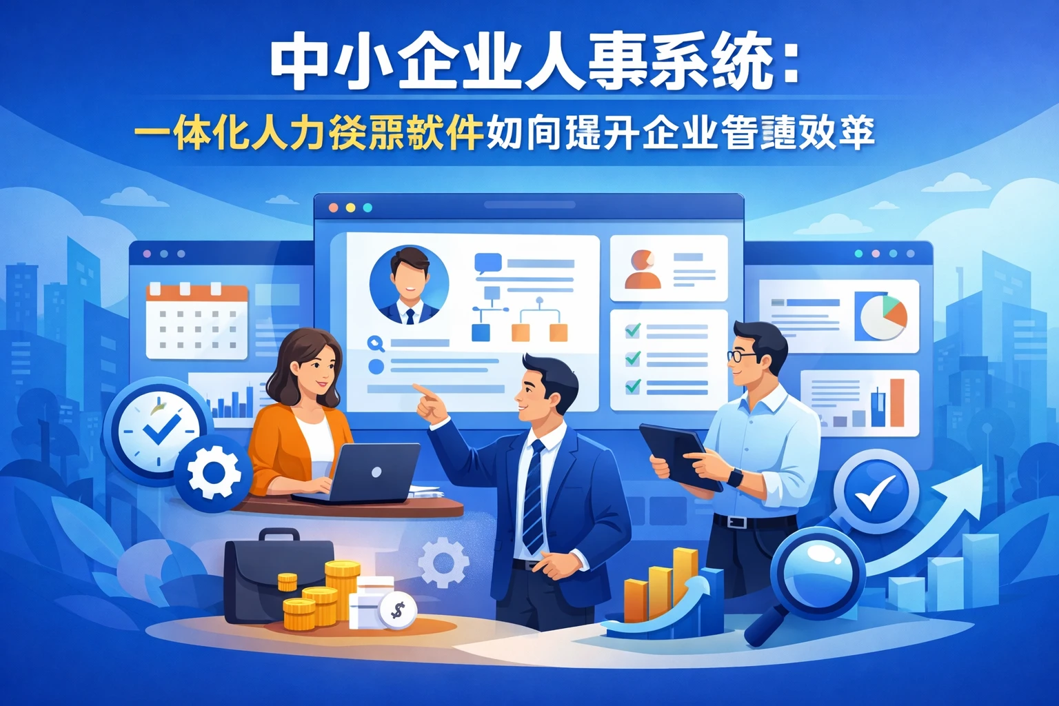 中小企业人事系统：一体化人力资源软件如何提升企业管理效率