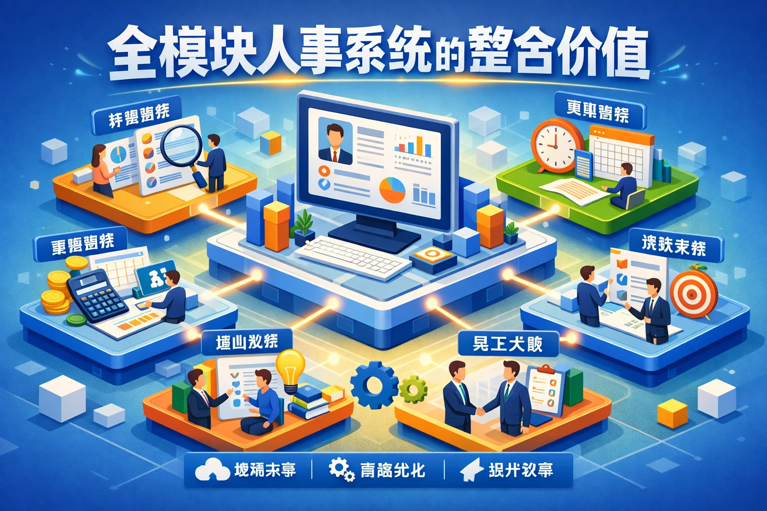 全模块人事系统的整合价值