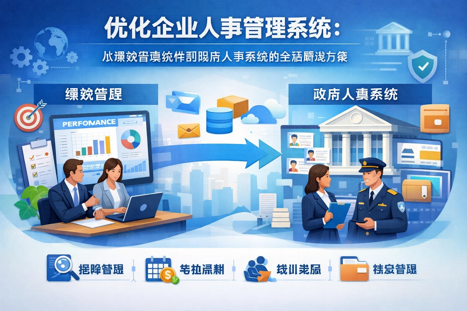 优化企业人事管理系统：从绩效管理软件到政府人事系统的全面解决方案