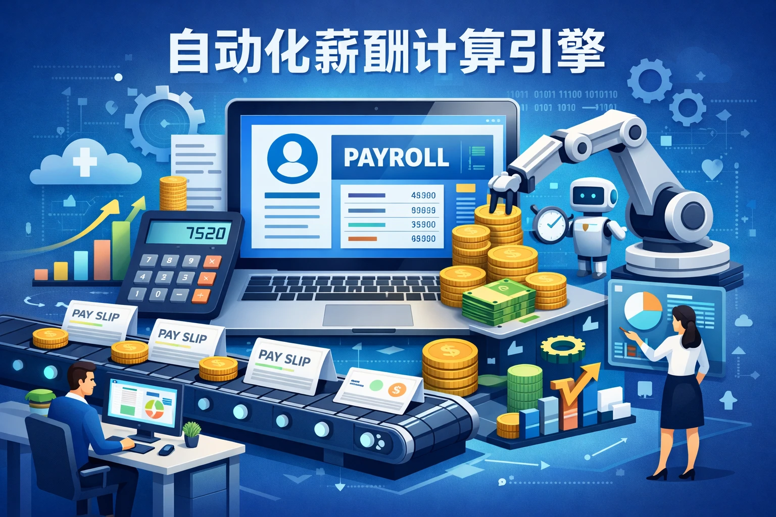 自动化薪酬计算引擎