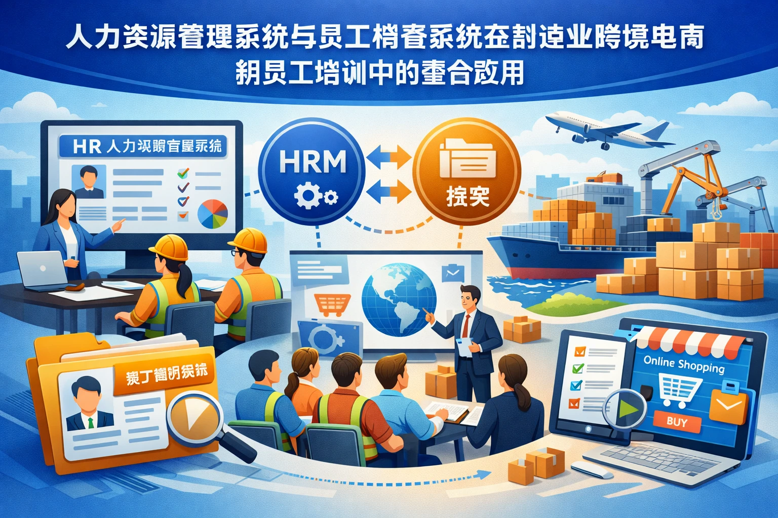 人力资源管理系统与员工档案系统在制造业跨境电商新员工培训中的整合应用